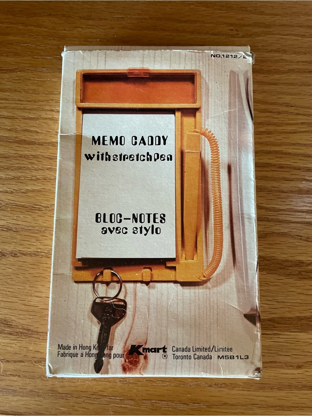 Vintage Justen Everyday Memo Caddy with Stretch Pen - Picture 4 of 4